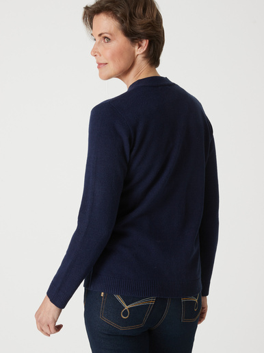 Gilet intemporel manches longues