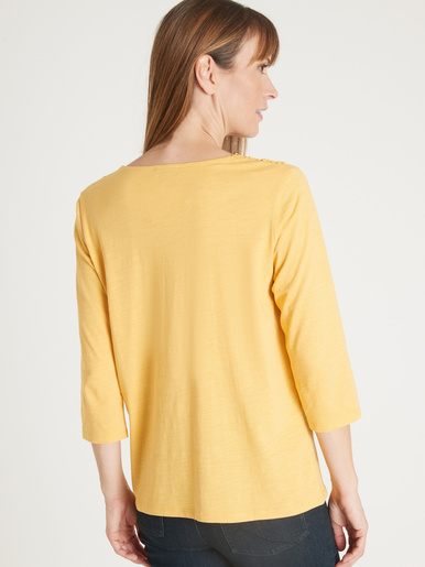 Tee-shirt en maille flammée