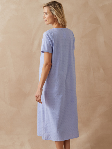 Chemise de nuit plumetis