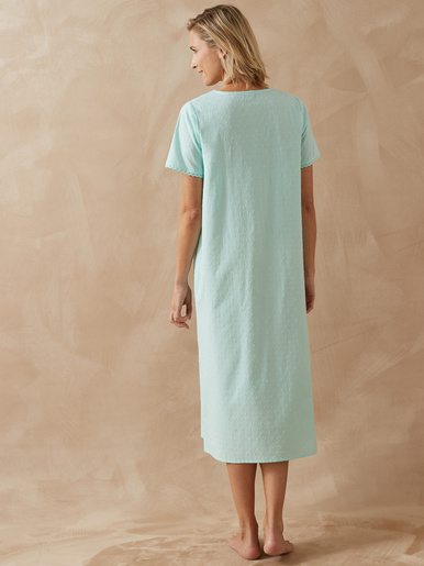 Chemise de nuit plumetis - Daxon - 