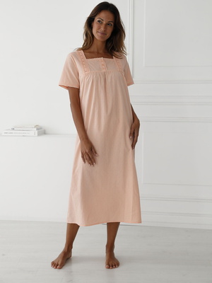 Chemise de nuit plumetis