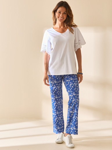 Lot de 2 pantalons élastiqués en maille