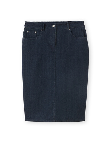 Jupe droite 5 poches extensible