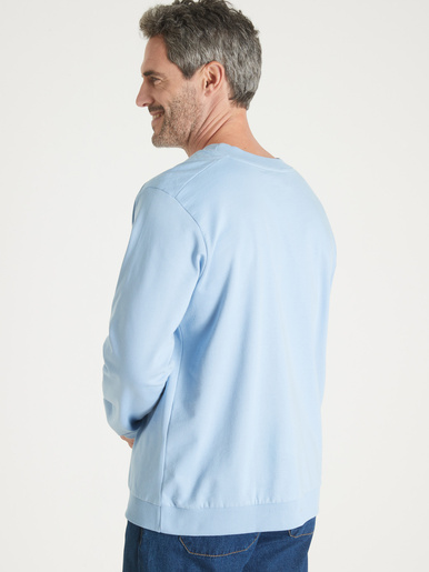 Sweat-shirt molleton gratté