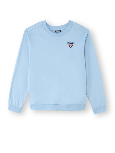 Sweat-shirt molleton gratté
