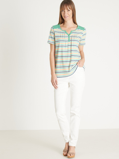 Tee-shirt fantaisie pur coton