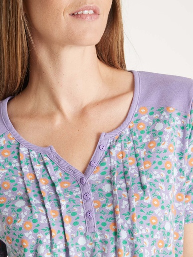 Tee-shirt fantaisie pur coton
