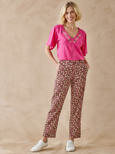 Tee-shirt manches courtes papillon