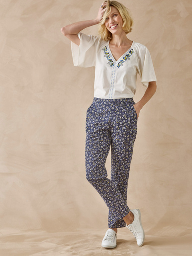 Tee-shirt manches courtes papillon