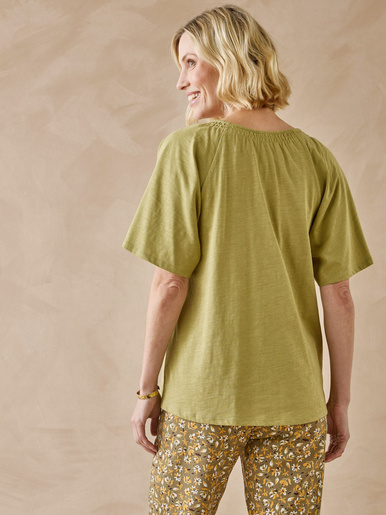Tee-shirt manches courtes papillon