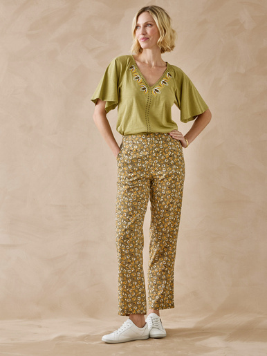 Tee-shirt manches courtes papillon