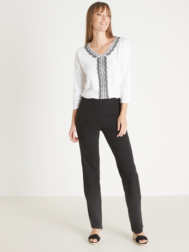 Tee-shirt tunique manches 3/4