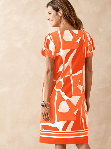 Robe housse manches courtes