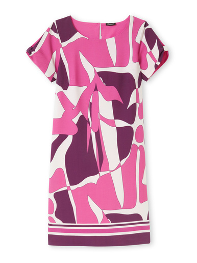 Robe housse manches courtes