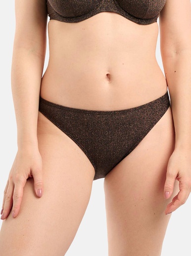 Slip de bain Reflet - Sans Complexe - Noir