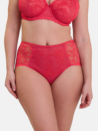 Culotte sculptante haute Capucine - Sans Complexe - Rose sharon & geranium