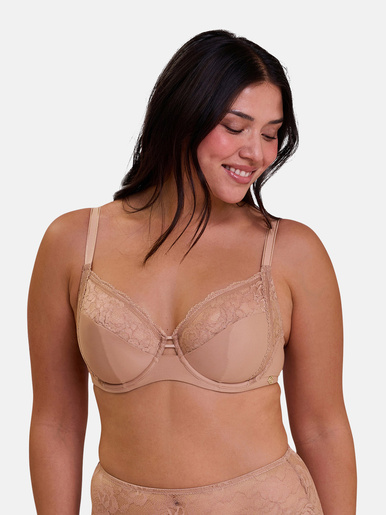 Soutien-gorge à armatures Lily - Sans Complexe - Macchiato