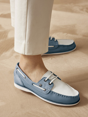 Chaussures bateau cuir