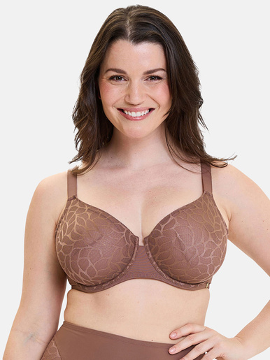 Soutien-gorge à armatures Perfect Curves - Sans Complexe - Marron