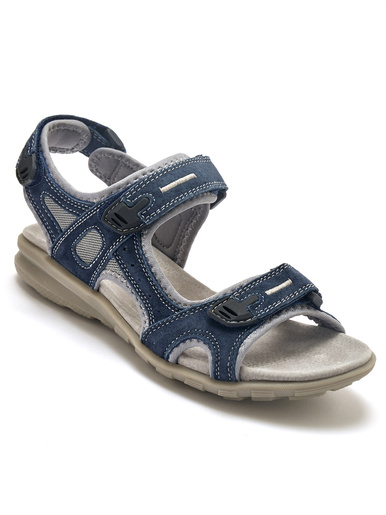 Sandales ouverture totale par scratchs
