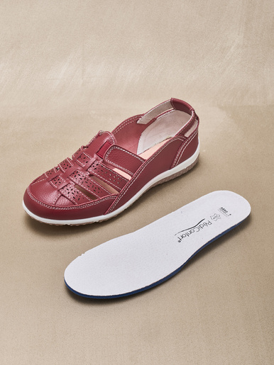 Mocassins ajourés élastiqués