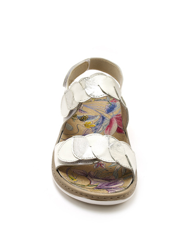 Sandales ouverture totale par scratchs