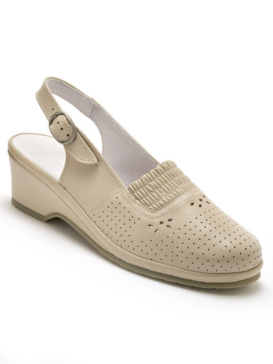 Sandales sans coutures blessantes - Pédiconfort - Ecru