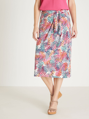 Jupe élastiquée en maille