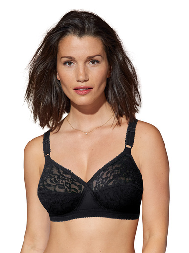 Soutien-gorge Cœur Croisé sans armatures - Playtex - Noir