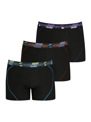 Lot de 3 boxers longs Training Dry