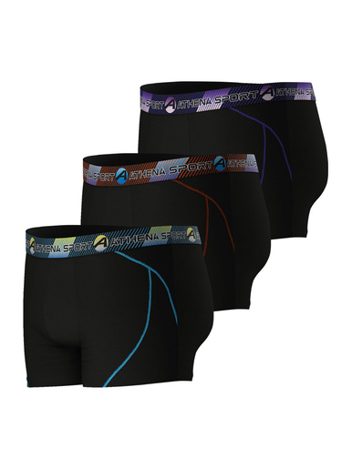 Lot de 3 boxers longs Training Dry