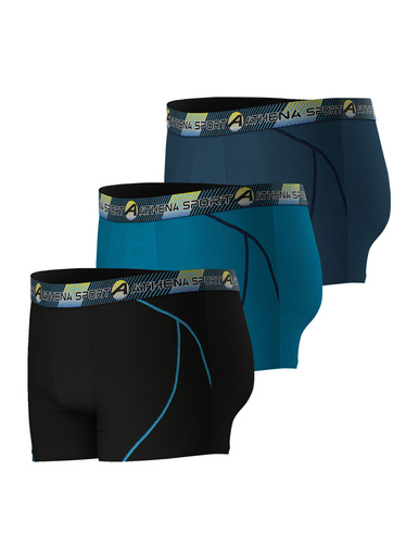 Lot de 3 boxers longs Training Dry