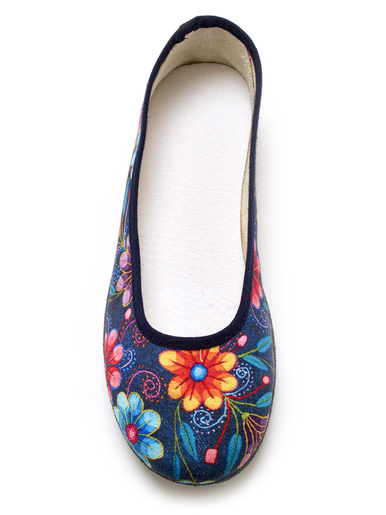 Pantoufles ballerines fantaisie