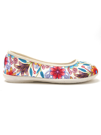 Pantoufles ballerines fantaisie