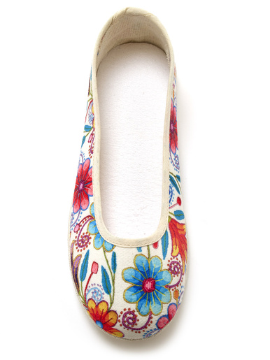 Pantoufles ballerines fantaisie