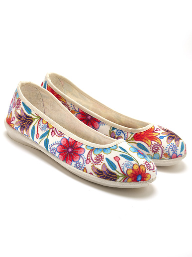 Pantoufles ballerines fantaisie
