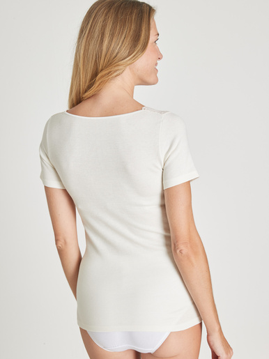 Chemise de corps chaude manches courtes