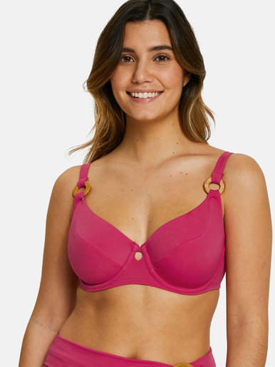 Haut de maillot de bain Elevated Basics - Sans Complexe - Rose virtuel
