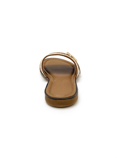 Mules chic en cuir à aérosemelle®