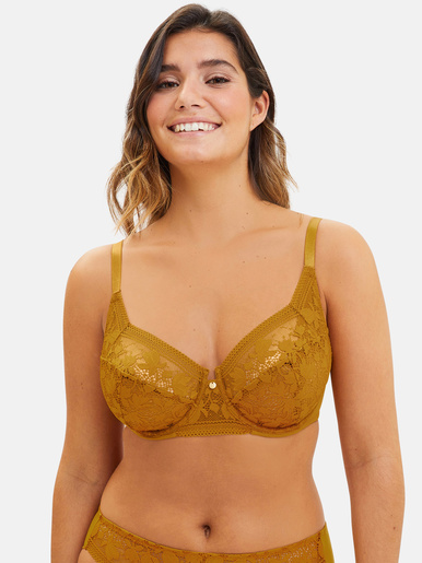 Soutien-gorge emboitant armatures Suzie - Sans Complexe - Brun bruyere