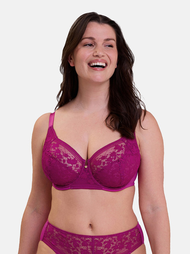 Soutien-gorge emboitant armatures Suzie - Sans Complexe - Rose fuchsia