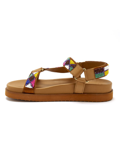 Sandales 3 pattes scratchs