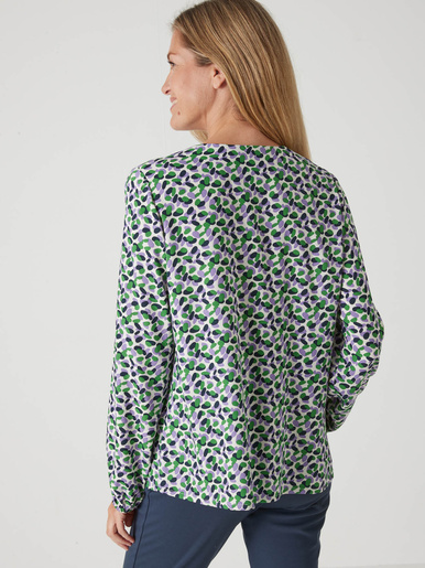 Blouse fluide encolure V
