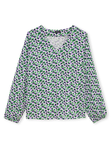 Blouse fluide encolure V