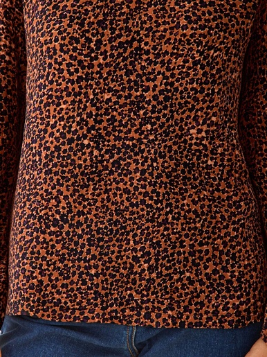 Blouse fluide encolure V