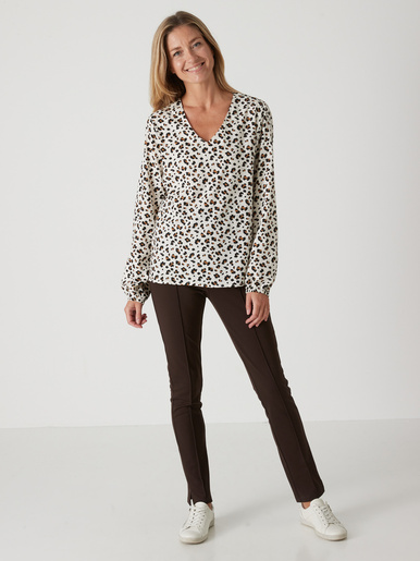 Blouse fluide encolure V - Daxon - 