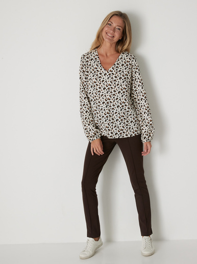 Blouse fluide encolure V - Daxon - 