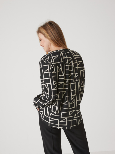 Blouse zippée