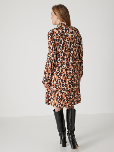 Robe en maille crêpe