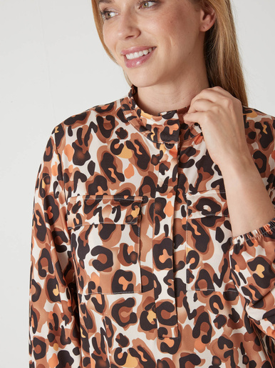 Robe en maille crêpe